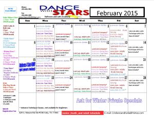 calendar February  2014